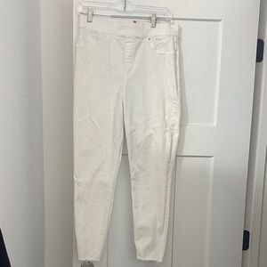 SPANX Women's White Ankle Jeans